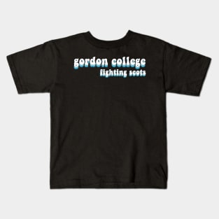 gordon college fighting scots Kids T-Shirt